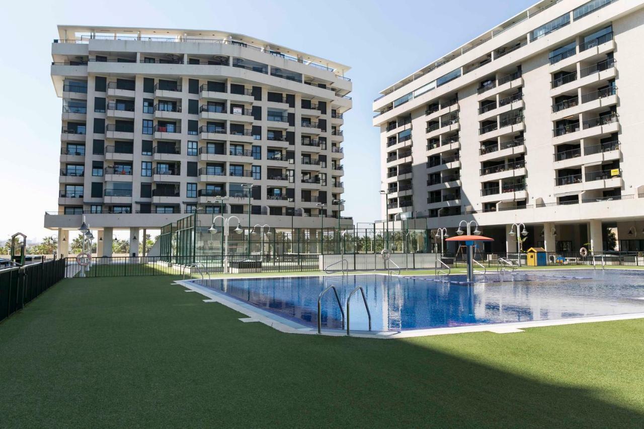 ApartUP Patacona Palm Beach Valência Exterior foto